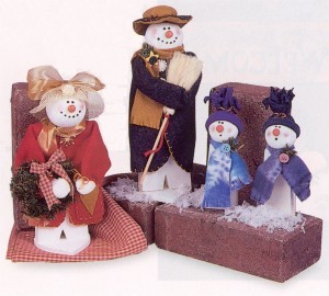 Country Sampler Snow Family Ad